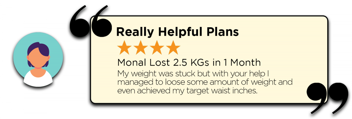 Monal Lost 2.5 KGs in 1 Month