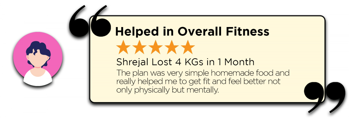 Shrejal Lost 4 KGs in 1 Month