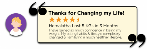 Hemalatha Lost 5 KGs in 3 Months