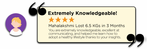 Mahalakshmi Lost 6.5 KGs in 3 Months