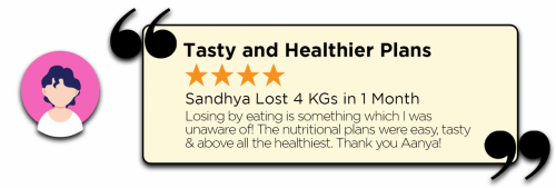Sandhya Lost 4 KGs in 1 Month