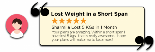 Sharmila Lost 5 KGs in 1 Month